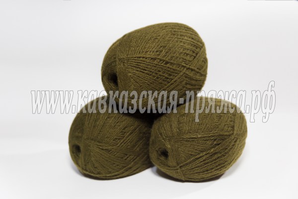 Марго 250гр  клубок оливка